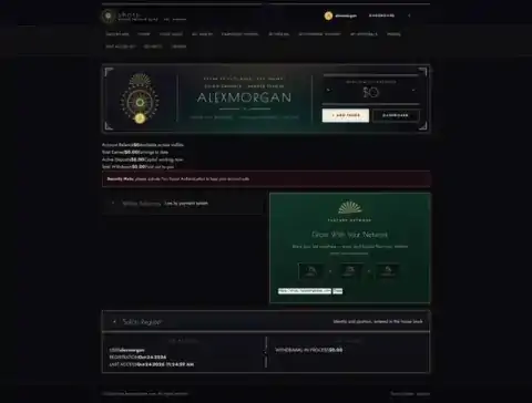 H-TPL11 member dashboard preview